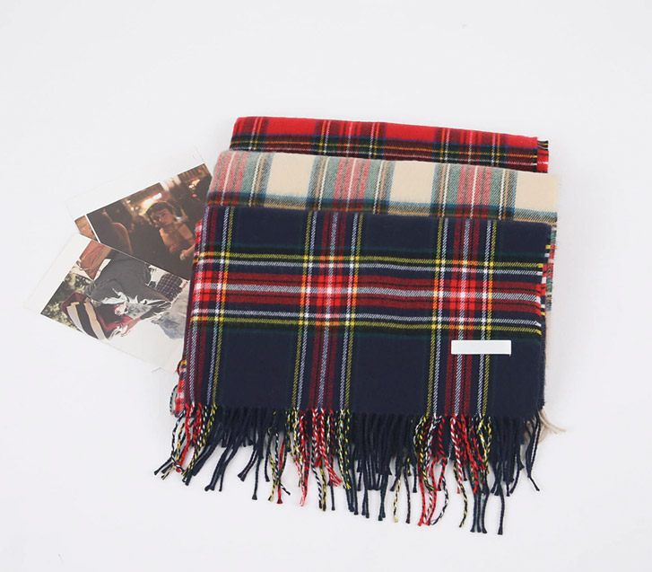 复古格纹消声器