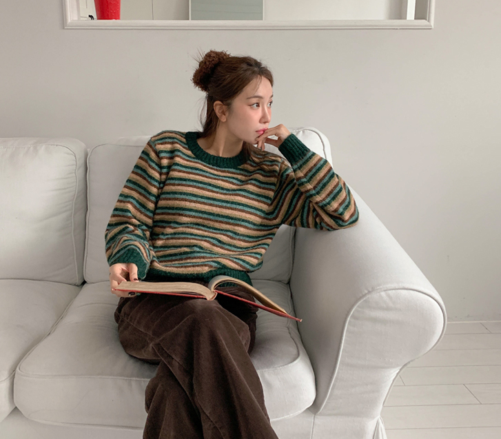 Tio 马海毛 dangara 针织衫