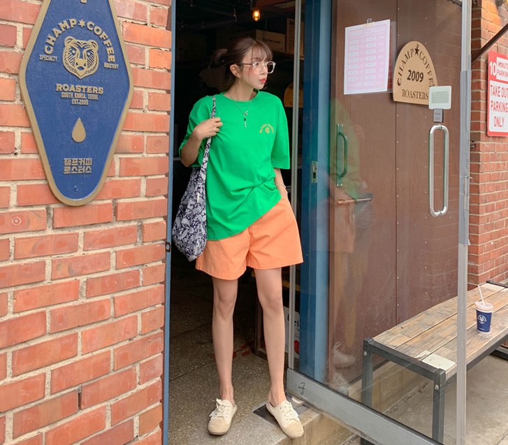 我的口袋绑带短裤