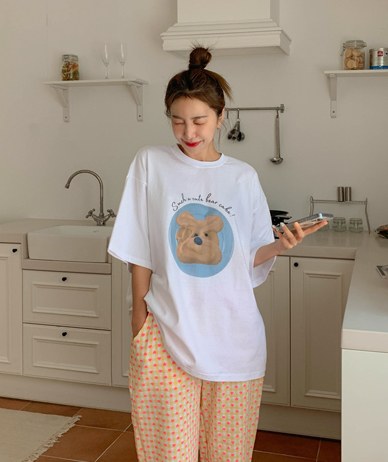 Bear Cake Nayeom短袖T恤