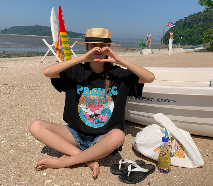 【85折特惠】Pacific Nayeom 短袖长T恤
