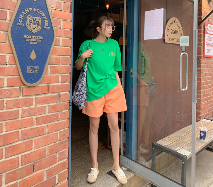 我的口袋绑带短裤