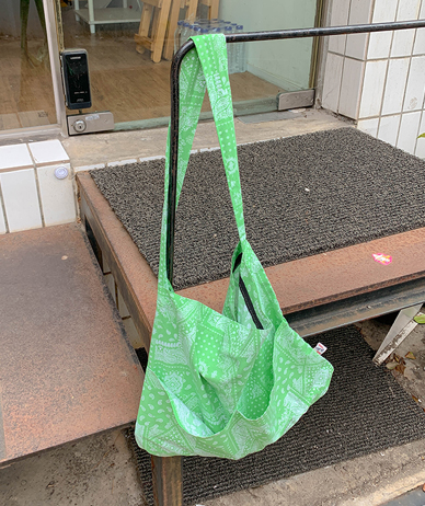 佩斯利棉质圆环包