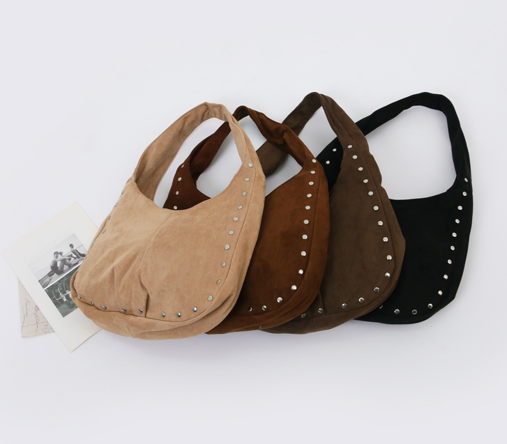Peki Jing 翻毛皮 Hobo Bag