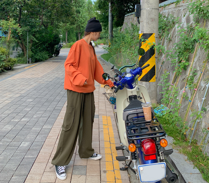 [Unisex] Roy 串松紧带工装裤 训练裤