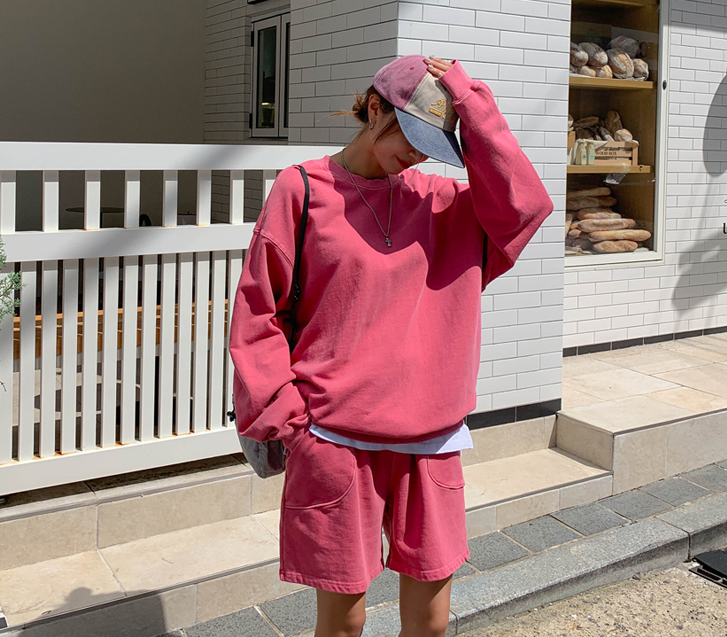 [男女通用] Mus Pigment 运动短裤运动服套装