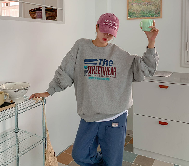 [Unisex] Streetwear Lettering 大众款运动衫