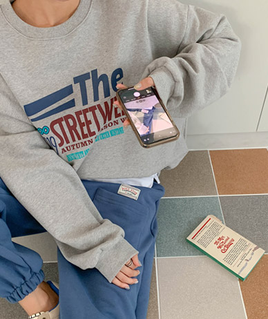 [Unisex] Streetwear Lettering 大众款运动衫