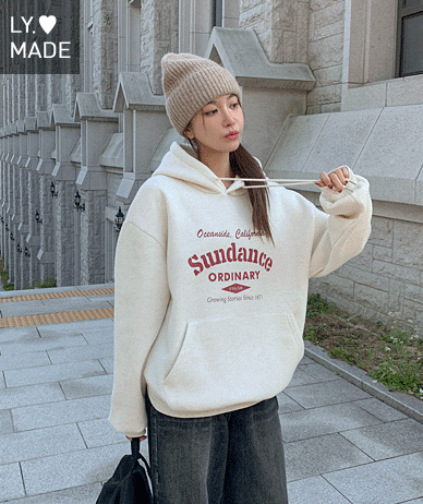 [男女皆宜] Sundance Ordinary Nayeom 加绒带帽T恤