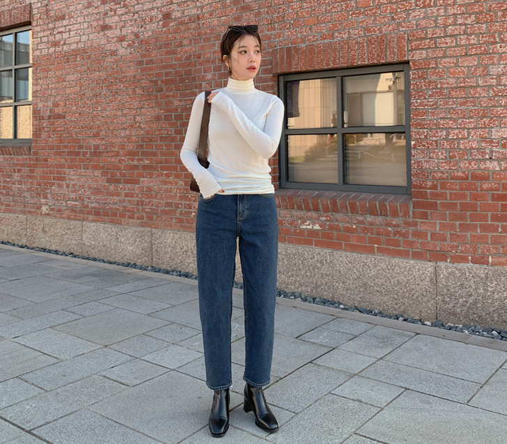 Chef Kaseng 牛皮松木混纺半宽松裤