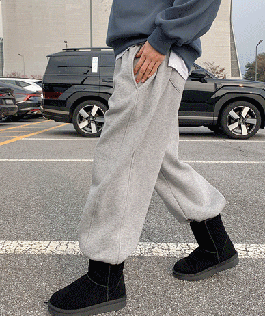 Lush 加绒串宽训练裤