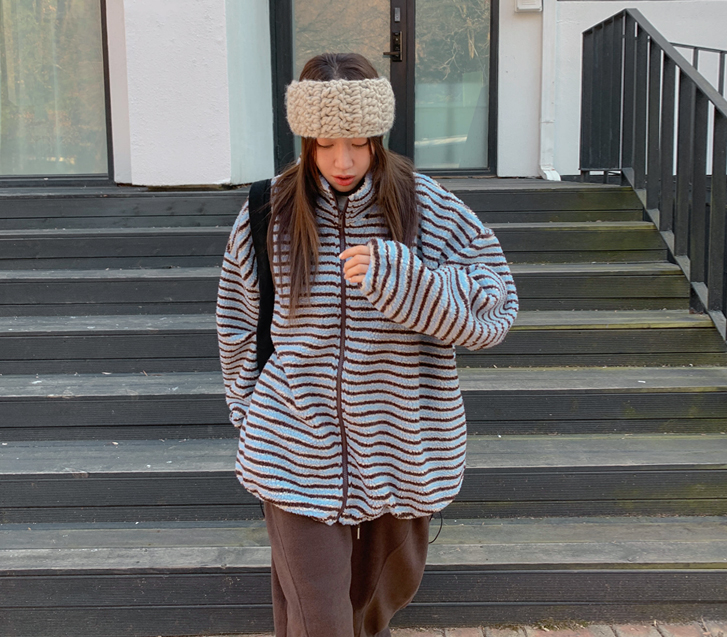 Roro Dangara 串不倒翁拉链夹克