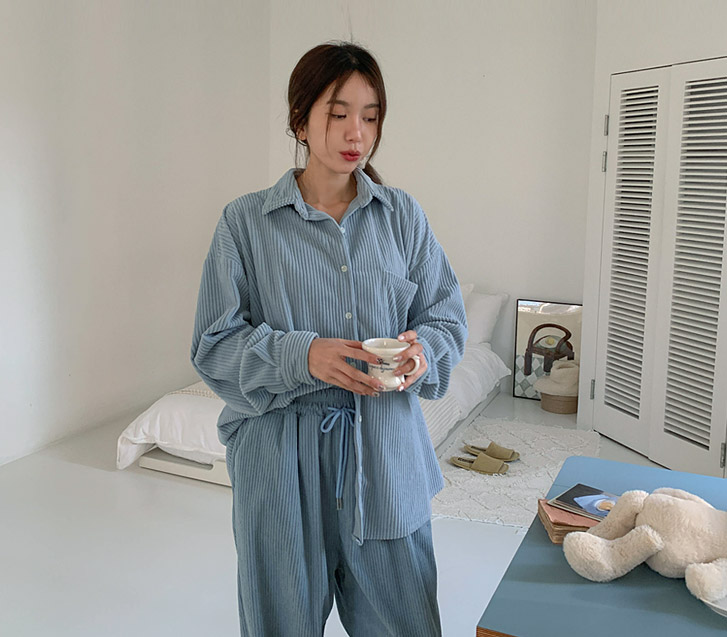 Hairio 灯芯绒衬衫