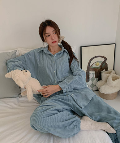 Hairio 灯芯绒衬衫