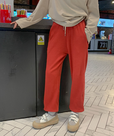 三合一贴身松紧带慢跑裤