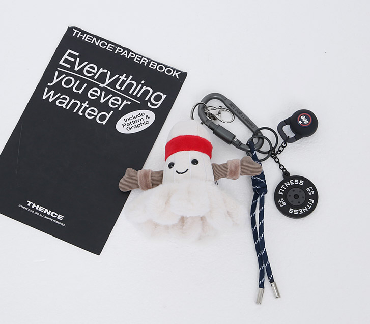 芬尼斯羽毛球钥匙扣