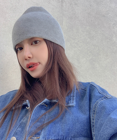 雨天无印良品毛线帽