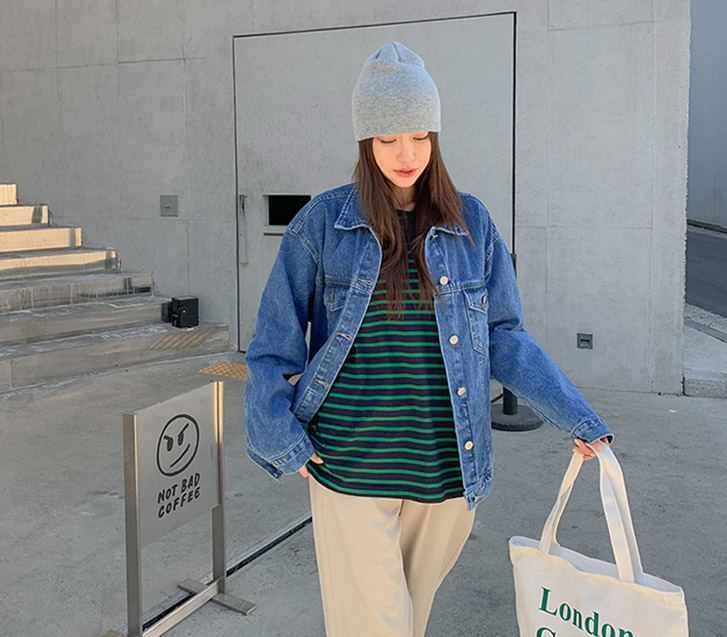 Mark 牛仔色裙子