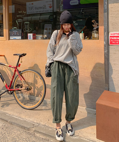 Sola Dangara 宽松款长袖长T恤衫