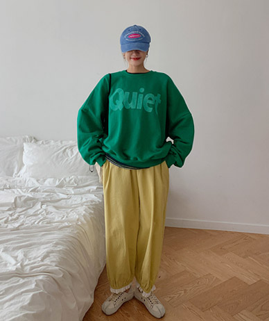 静音印花churi 大众款运动衫