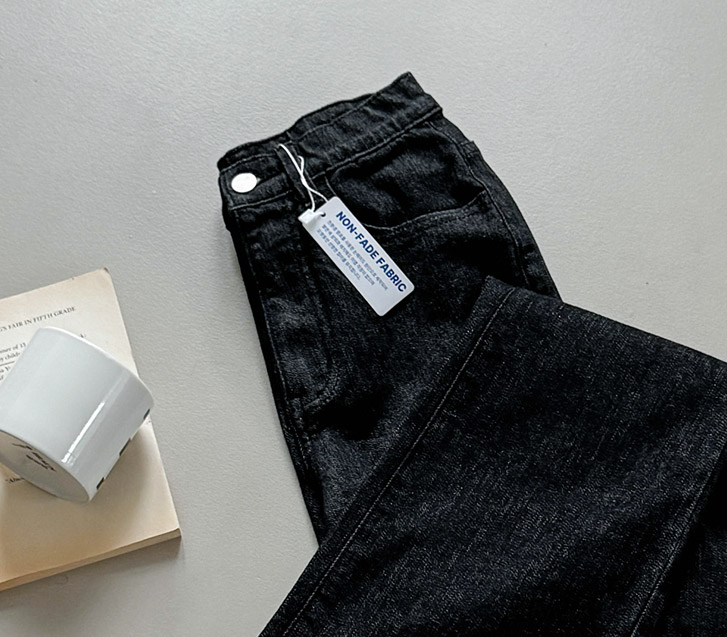 Tui 不褪色牛肉紧身腰带喇叭裤(短款/长款)