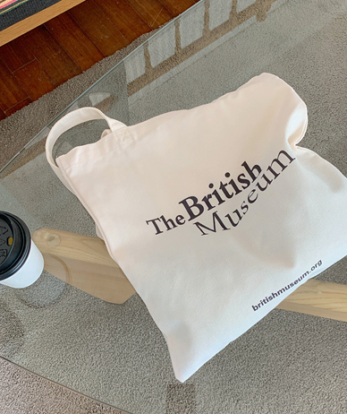 博物馆字母环保袋