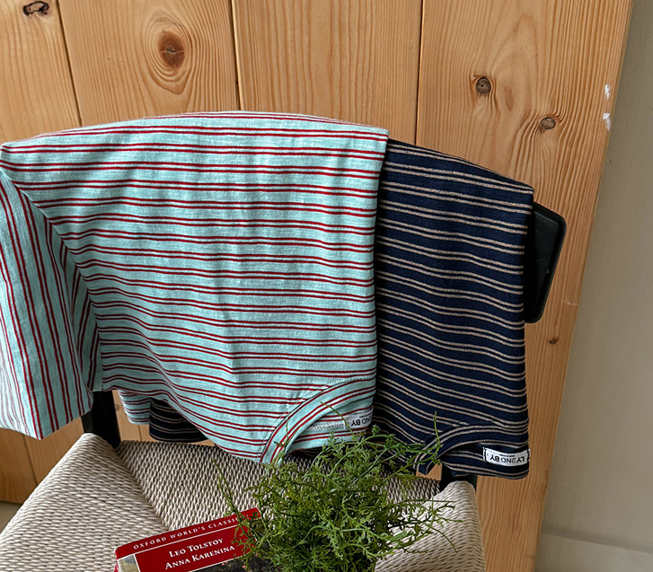 霍莉多色条纹衬衫