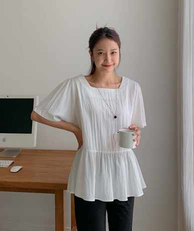 OT双层加厚褶皱女装