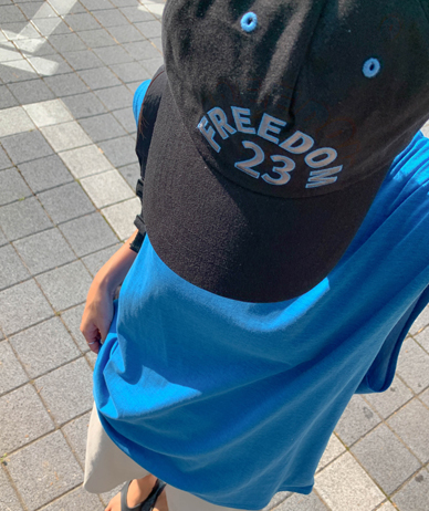 自由刺绣棒球帽