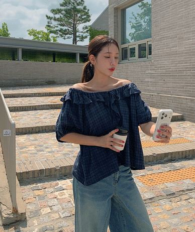 Cheroning 褶皱格子 女装