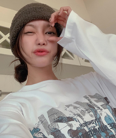 舒适的彩色针织帽