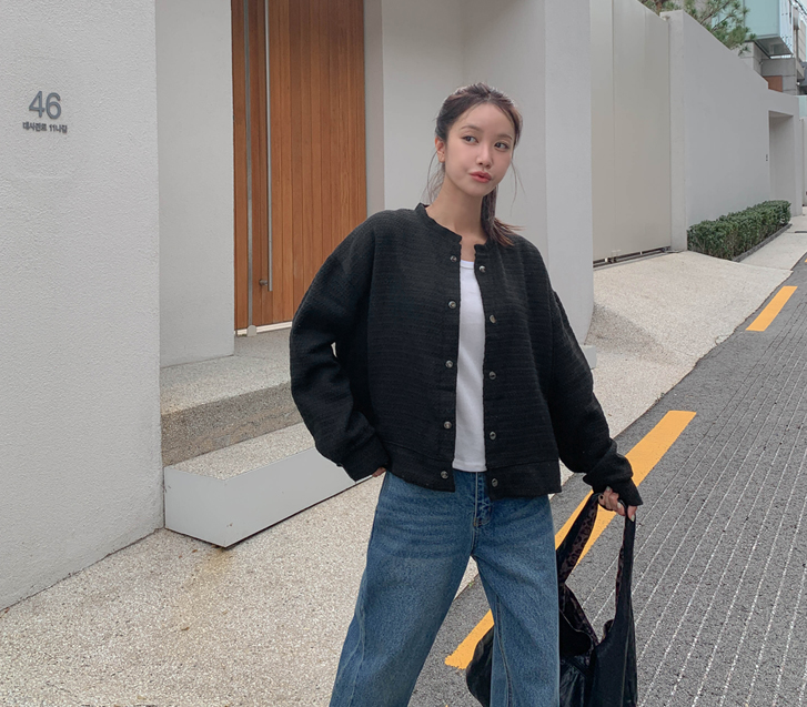 【男女通用】OP 粗犷半截短款套装