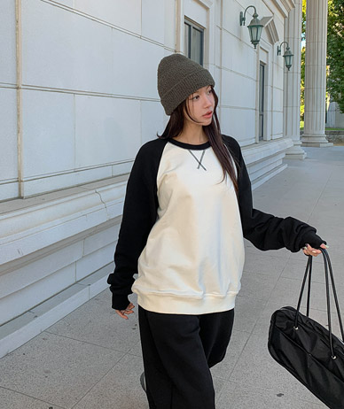 [Unisex] Pico 插肩 运动衫