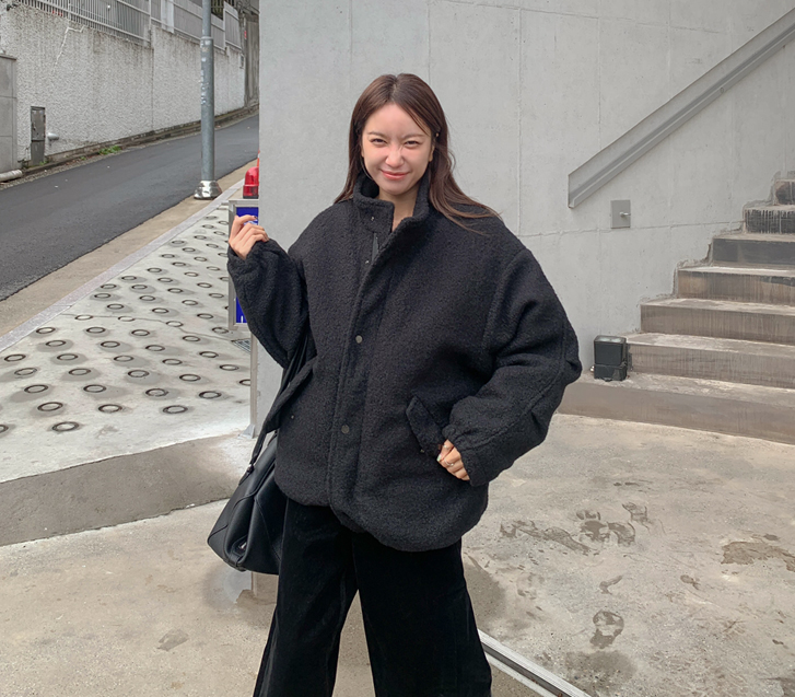 Ellie 串 Bookle 绗缝短上衣拉链夹克