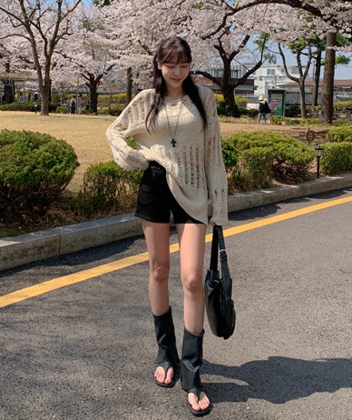 Lophia 棉质短裤