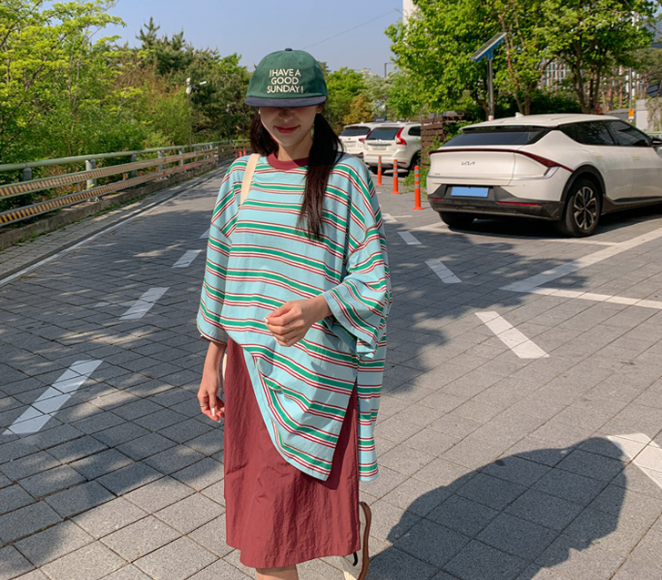 Vicky 的 dangara 开衩、长袖、长袖