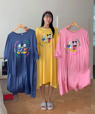 米奇唐老鸭娜琏7片装长袖裙