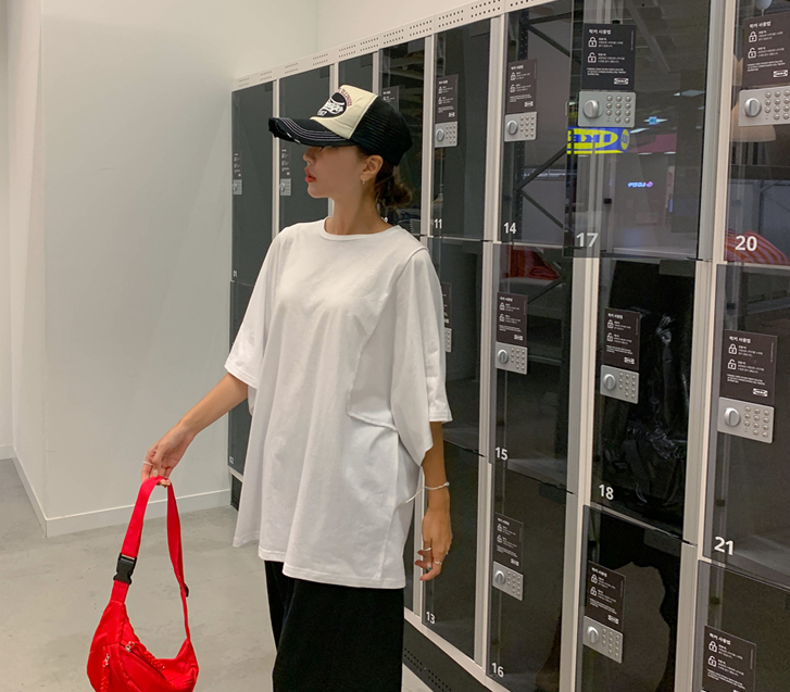 Mic Gaori Fit 包缝短袖 T 恤