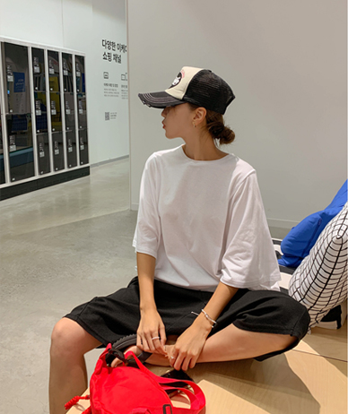 Mic Gaori Fit 包缝短袖 T 恤