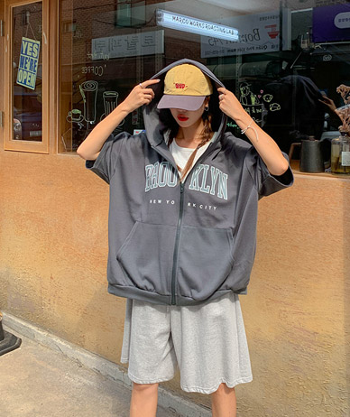 [男女通用] Brewsummer 染色短袖束带上衣