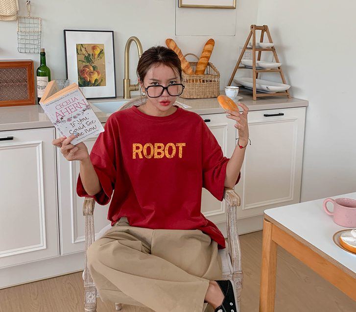 Robot Na-Yeom 外套短袖T恤