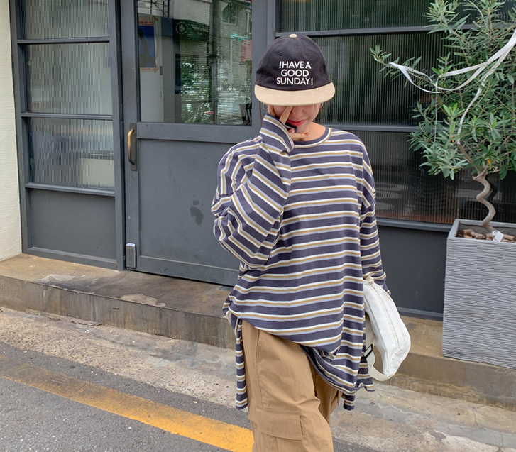 Shane Dangara Unbal 长袖长款T恤