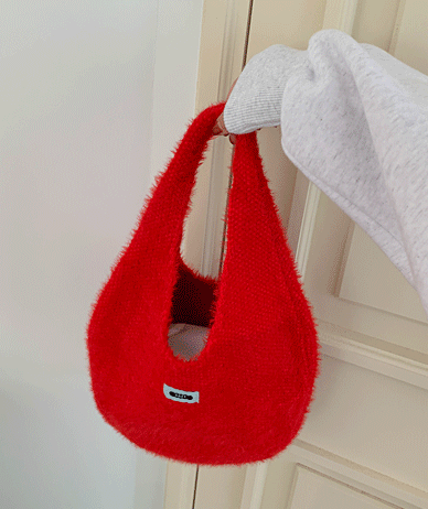 Burbi 毛皮草迷你流浪汉包