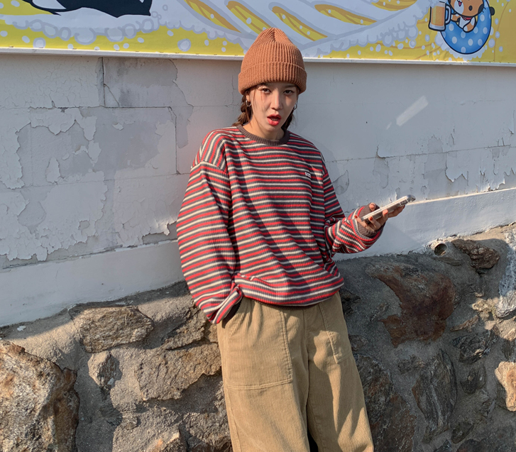 双色丹加拉外拉绒运动衫