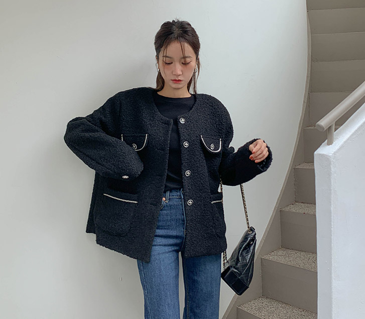 奶油波格尔邓布尔套装