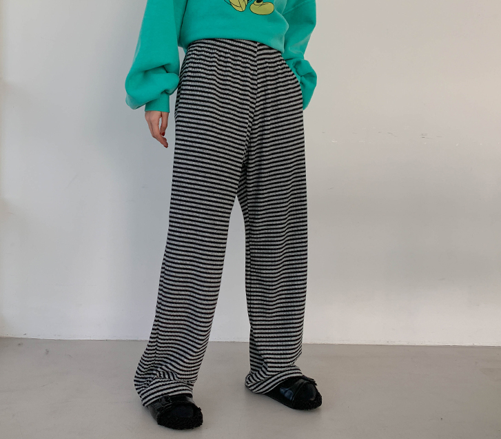 Ank Dangara 松果图案阔腿裤