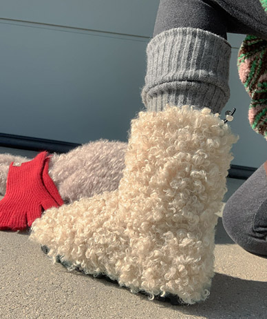 Fanny Poglee 雪地靴