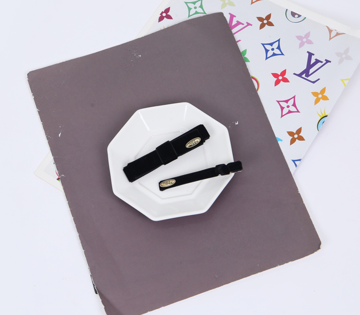 丝绒发夹发夹服饰