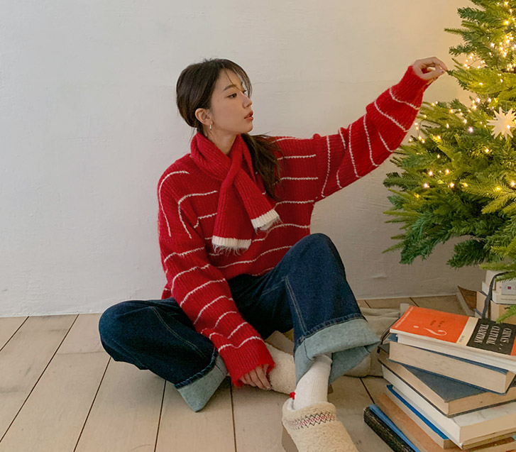 芋头卡森菠萝宽直筒裤