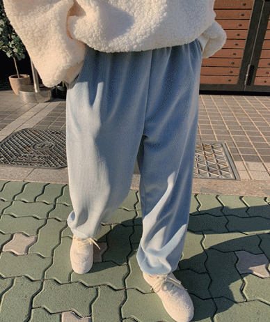 Luz Veloa Bumpy 绑带慢跑裤